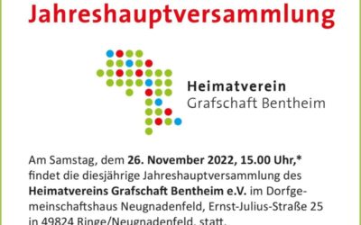 JHV Heimatverein Grafschaft Bentheim